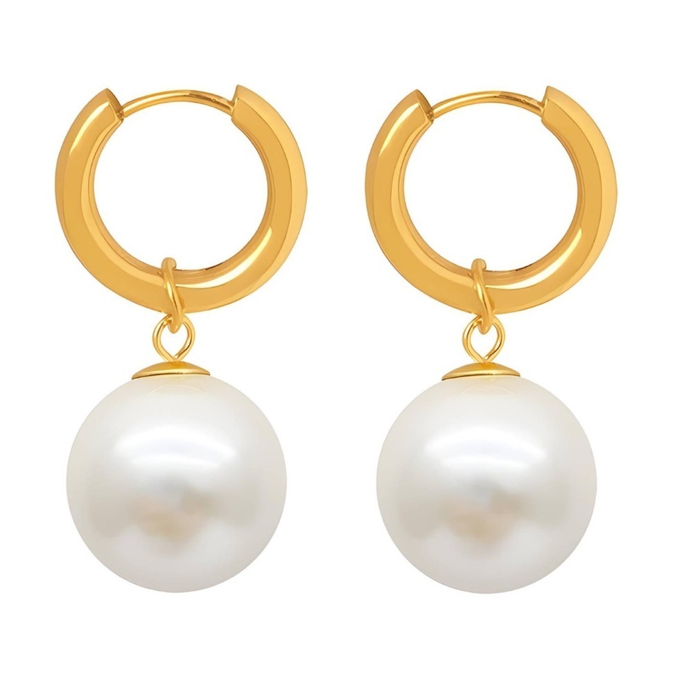 18K GOLD PLATED STAINLESS STEEL EARRINGS